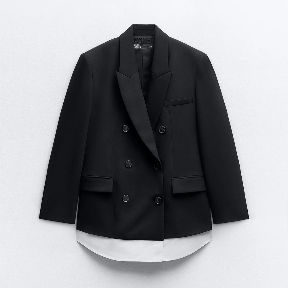 Zara Elegant Black Blazer